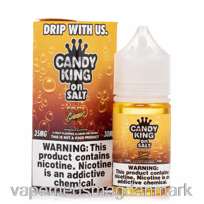 Vape Med Smag Cola Gummies - Candy King Salte - 30ml 50mg